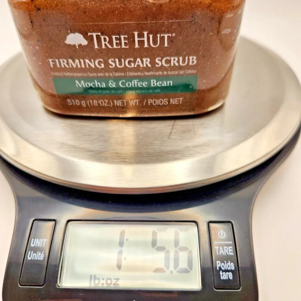 Rare Tree Hut Firming Sugar Scrub Mocha & Coffee Bean With Caffeine‎ . 18oz New